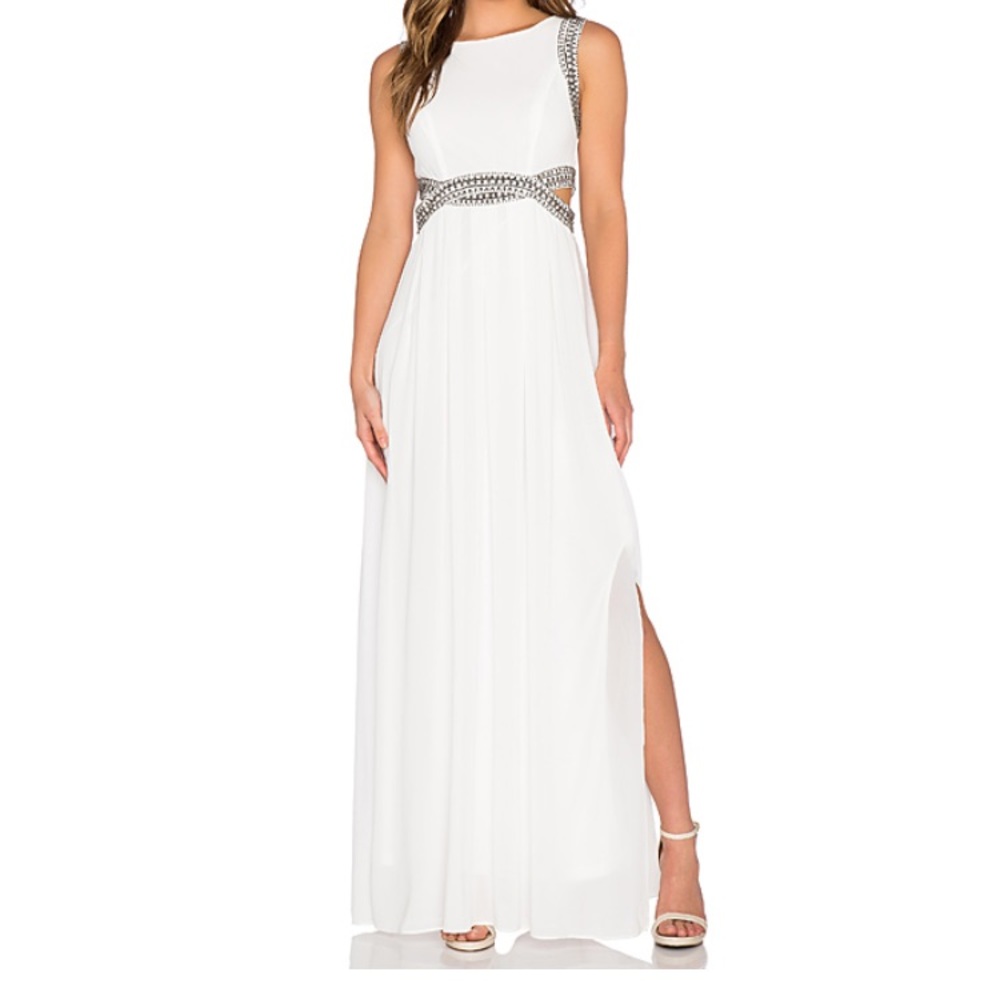 Revolve Long White Dress